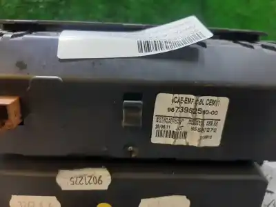Second-hand car spare part multifunction display for citroen c4 lim. business oem iam references 9673952580