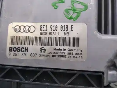 Second-hand car spare part ecu engine control for audi a4 avant (8e) 2.0 20v cat (alt) oem iam references 8e1910018e  026101037