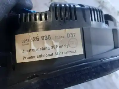Second-hand car spare part dashboard for audi a4 avant (8e) 2.0 20v cat (alt) oem iam references 0263626036  