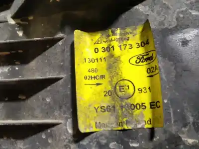Автозапчасти б/у ПРАВАЯ ФАРА за FORD FIESTA BERLINA Básico ссылки OEM IAM 0301173304  