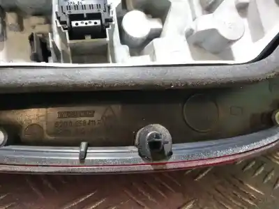 Second-hand car spare part left tailgate light for renault grand modus exception 86 cv / 63 kw oem iam references 8200658411r  8201012186n