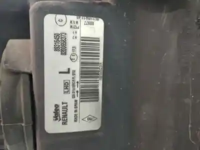 Second-hand car spare part left headlight for renault grand modus exception 86 cv / 63 kw oem iam references 89316450  8200658373