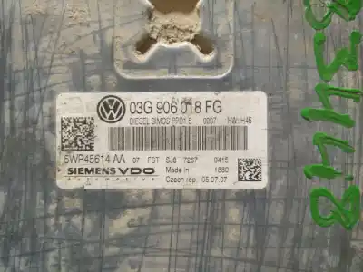 Автозапчастина б/у ебу контролер двигуна для volkswagen passat b6 variant (3c5) 2.0 tdi 16v посилання на oem iam 03g906018fg  5wp45614aa