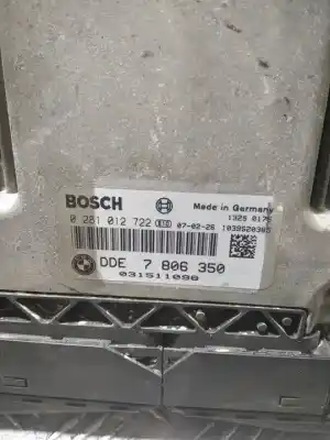 Second-hand car spare part ecu engine control for mini mini (r56) cooper d oem iam references 0281012722  