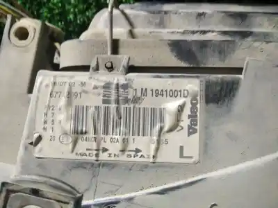 Second-hand car spare part left headlight for seat leon (1m1) last edition oem iam references 1m1941001d  