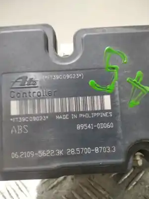 Peça sobressalente para automóvel em segunda mão abs por toyota yaris active referências oem iam 445100d110  895410d060