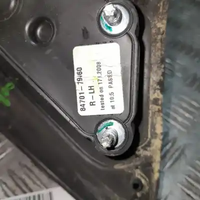 Peça sobressalente para automóvel em segunda mão espelho retrovisor direito por fiat sedici (189) 1.6 16v emotion referências oem iam 8470179j60