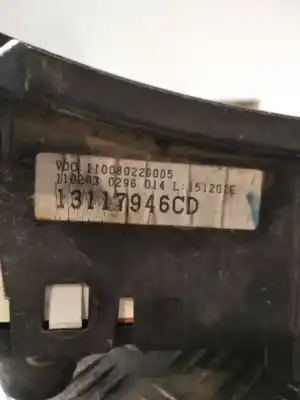 Peça sobressalente para automóvel em segunda mão quadrante por opel corsa c comfort referências oem iam 13117946cd  