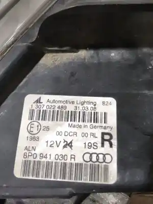 Автозапчастина б/у ліва фара для audi a4 b7 avant (8ed) 2.0 tdi 16v посилання на oem iam 1307329115  