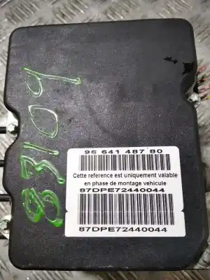 Pezzo di ricambio per auto di seconda mano Abs per CITROEN C4 PICASSO Seduction Riferimenti OEM IAM 9660934580 9664148780 0265235010