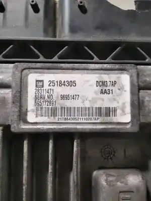 Second-hand car spare part ecu engine control for chevrolet captiva 2.2 vcdi ltz oem iam references 25184305  96951477