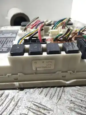 Second-hand car spare part fuse box unit for nissan note (e11e) tekna oem iam references 284b7ax61a  