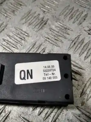 Second-hand car spare part left front power window switch for opel omega b design edition berlina oem iam references 53239724  09148003