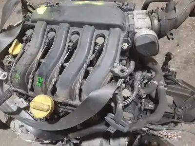 Second-hand car spare part Complete Engine for RENAULT MODUS Confort Dynamique 98 CV / 72 KW OEM IAM references K4JG7  INT.A-2.1