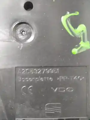 Peça sobressalente para automóvel em segunda mão quadrante por seat leon (1p1) reference referências oem iam 1p0920853d  a2c53279951