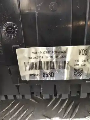 Peça sobressalente para automóvel em segunda mão quadrante por seat leon (1p1) reference referências oem iam 1p0920853d  a2c53279951