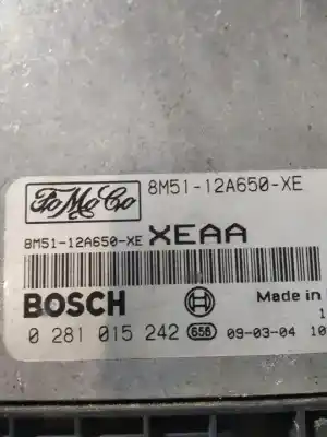 Second-hand car spare part ecu engine control for ford focus lim. (cb4) econetic oem iam references 8m5112a650xe  0281015242
