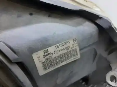 Second-hand car spare part left headlight for opel corsa d ´´111 years´´ oem iam references 13186381  89313290