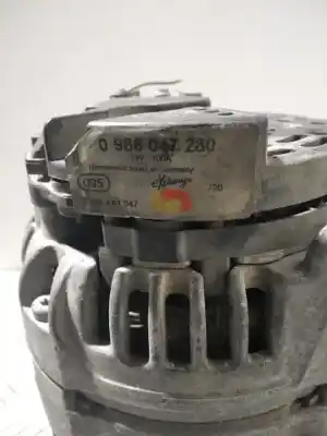 Peça sobressalente para automóvel em segunda mão alternador por opel corsa d cosmo referências oem iam 0986047280  