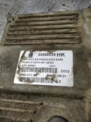 Second-hand car spare part ecu engine control for opel corsa d ´´111 years´´ oem iam references 55566039hk  
