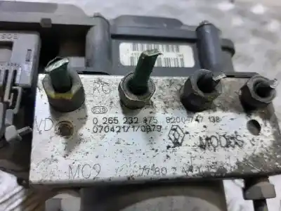 Peça sobressalente para automóvel em segunda mão abs por renault grand modus authentique referências oem iam 8200747138  0265232075