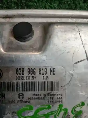 Peça sobressalente para automóvel em segunda mão centralina de motor uce por ford galaxy (vy) ambiente referências oem iam 038906019