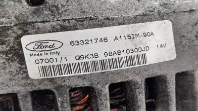 Автозапчастина б/у генератор для ford focus i (daw, dbw) 1.8 turbo di / tddi посилання на oem iam 83625480  63321746