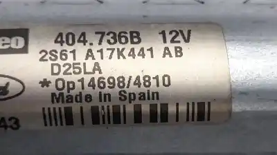 Pezzo di ricambio per auto di seconda mano motore tergicristallo posteriore per ford fiesta (cbk) 1.4 tdci cat riferimenti oem iam 404736b  