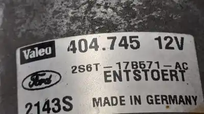 Автозапчастина б/у двигатель передніх склоочисників для ford fiesta (cbk) 1.4 tdci cat посилання на oem iam 40474512v  