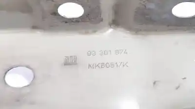 Peça sobressalente para automóvel em segunda mão reforço travessa superior por opel meriva enjoy referências oem iam 93301874  