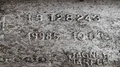 Peça sobressalente para automóvel em segunda mão escapamento traseiro por opel meriva enjoy referências oem iam 13128243  