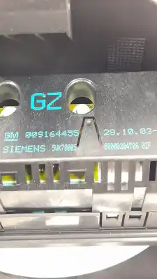 Peça sobressalente para automóvel em segunda mão display gps / multimídia por opel meriva enjoy referências oem iam 009164455  