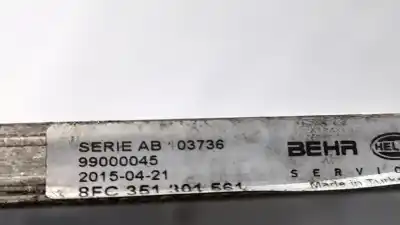 Second-hand car spare part air conditioning condenser / radiator for renault scénic ii (jm0/1_) 1.5 dci (jm1e, jm16) oem iam references 8fc351301561  99000045