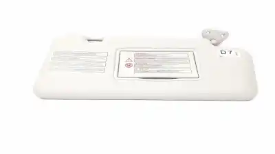 Pezzo di ricambio per auto di seconda mano parasole destro per nissan note (e11e) 1.5 dci turbodiesel cat riferimenti oem iam 5215659  