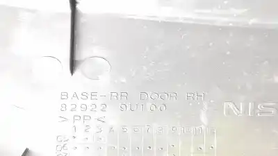 Peça sobressalente para automóvel em segunda mão forra / revestimento da porta traseira direita por nissan note (e11e) 1.5 dci turbodiesel cat referências oem iam 829229u100  