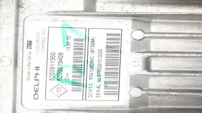 Pezzo di ricambio per auto di seconda mano centralina motore per nissan note (e11e) 1.5 dci turbodiesel cat riferimenti oem iam 8200911560 237109u20d 8200619409