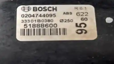 Автозапчастина б/у гальмівний серво для peugeot bipper tepee basic stt 1.3 hdi посилання на oem iam 51888600  1613419280