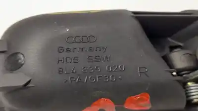 Автозапчастина б/у внутрішня задня права ручка для audi a3 (8l) 1.6 ambiente посилання на oem iam 8l4839020  