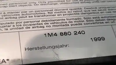 Gebrauchtes Autoersatzteil rechter seitenairbag zum seat toledo (1m2) 1.9 tdi oem-iam-referenzen 1m4880240  