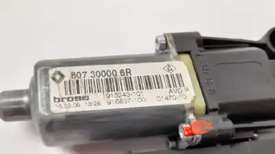 Second-hand car spare part right front window motor for renault megane iii coupe dynamique oem iam references 0130822479  807303972r