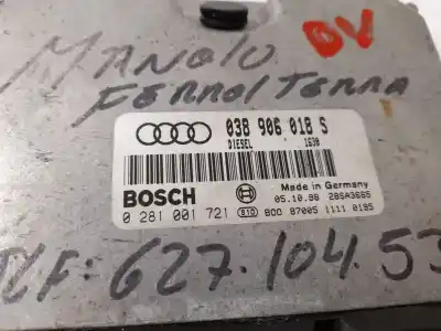 Автозапчастина б/у ебу контролер двигуна для audi a4 b5 avant (8d5) 1.9 tdi посилання на oem iam 038906018s  038906018