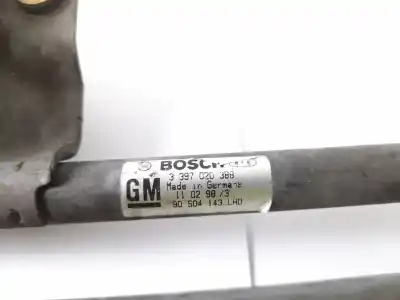 Pezzo di ricambio per auto di seconda mano tiranti e motorino del tergicristallo anteriore per opel vectra b (j96) 2.0 dti 16v (f19) riferimenti oem iam 90504143  390241142