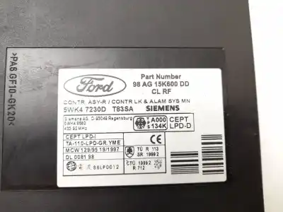 Автозапчасти б/у закрытый распределительный щит за ford focus i (daw, dbw) 1.8 tdci ссылки oem iam 98ag15k600dd  