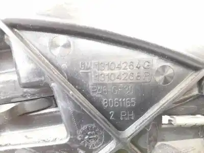 Автозапчастина б/у усередині передня права ручка для opel combo cargo посилання на oem iam 13104264g  