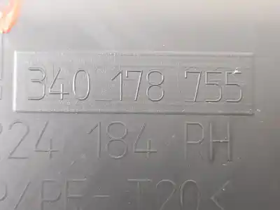 Peça sobressalente para automóvel em segunda mão moldagem por opel combo cargo referências oem iam 340178755  