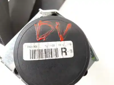 Peça sobressalente para automóvel em segunda mão cinto de segurança dianteiro direito por opel combo cargo referências oem iam 5424306  