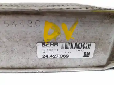 Peça sobressalente para automóvel em segunda mão intercooler por opel combo cargo referências oem iam 24427069  