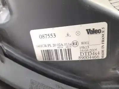 Second-hand car spare part right headlight for renault scénic i monospace (ja0/1_, fa0_) 1.9 dci rx4 oem iam references 087553  89004466