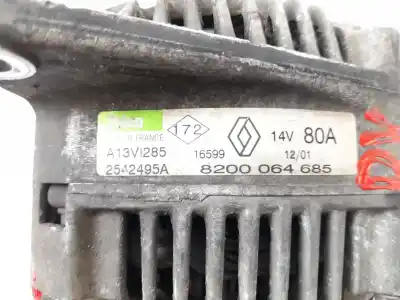 Автозапчасти б/у генератор за renault megane scenic (ja0/1_) 1.9 dti (ja0n) ссылки oem iam 8200064685 a13vi285 2542495a