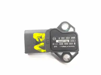 Peça sobressalente para automóvel em segunda mão sensor de pressão por seat leon (1p1) 1.9 tdi referências oem iam 0281002399  038906051b